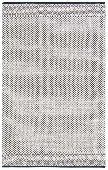 Safavieh Vermont 4'-0" x 6'-0" Rug in Navy / Ivory