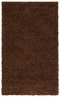 Safavieh Sga-Athens Shag 3'-0" x 5'-0" Rug in Brown