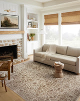Loloi Sorrento Sor-01 Bark/Natural Rug - room scene 2