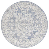 Safavieh Metro 6'-0" x 6'-0" Rug in Blue / Ivory