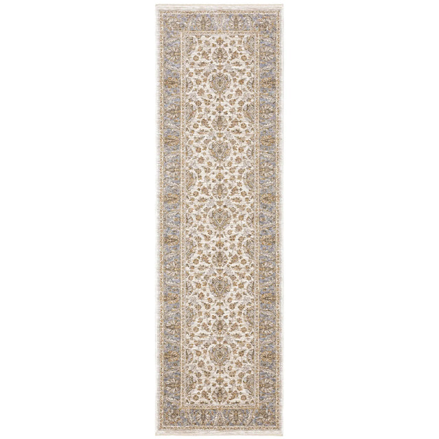 Oriental Weavers Sphinx Maharaja 5091Z Ivory/Blue Rugs - runner