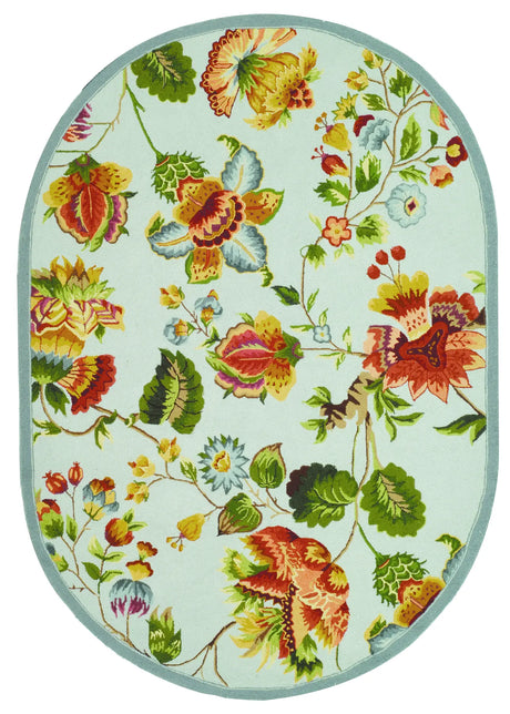 Safavieh Chelsea 4'-6" x 6'-6" Rug in Light Blue