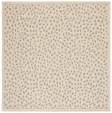 Safavieh Courtyard 6'-7" x 6'-7" Rug in Beige / Gold