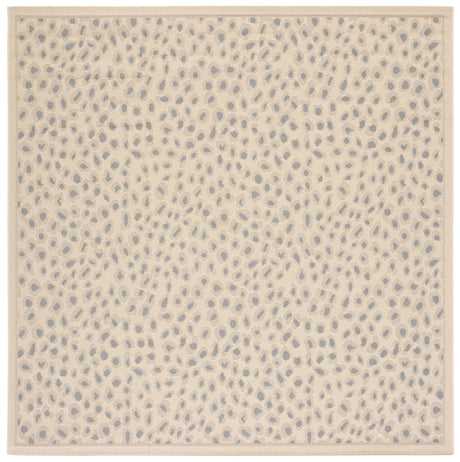 Safavieh Courtyard 6'-7" x 6'-7" Rug in Beige / Gold