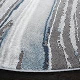 Safavieh Craft 6'-7" x 6'-7" Rug in Blue / Grey
