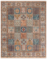 Safavieh Samarkand 10'-0" x 14'-0" Rug in Blue / Rust