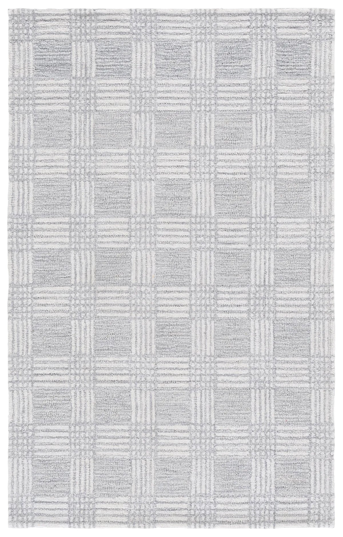 Safavieh Ebony 3'-0" x 5'-0" Rug in Light Grey / Ivory