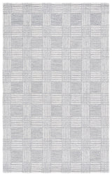 Safavieh Ebony 3'-0" x 5'-0" Rug in Light Grey / Ivory