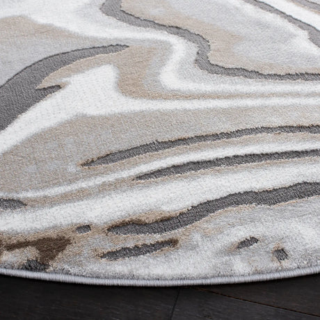 Safavieh Craft 6'-7" x 6'-7" Rug in Gold / Grey
