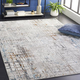 Safavieh Meadow 500 4'-0" x 6'-0" Rug in Grey / Blue
