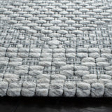 Safavieh Marbella 7'-0" x 7'-0" Rug in Silver / Grey