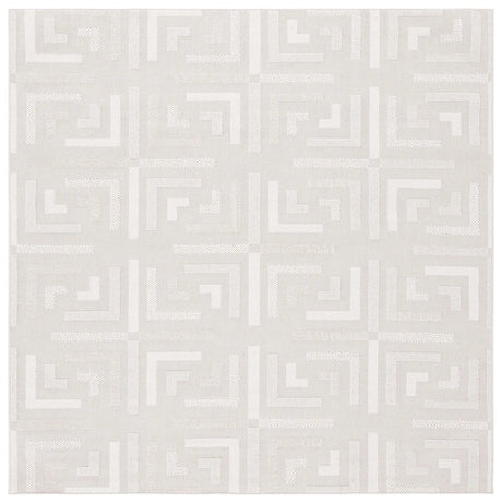 Safavieh Trends 6'-7" x 6'-7" Rug in Beige / Ivory