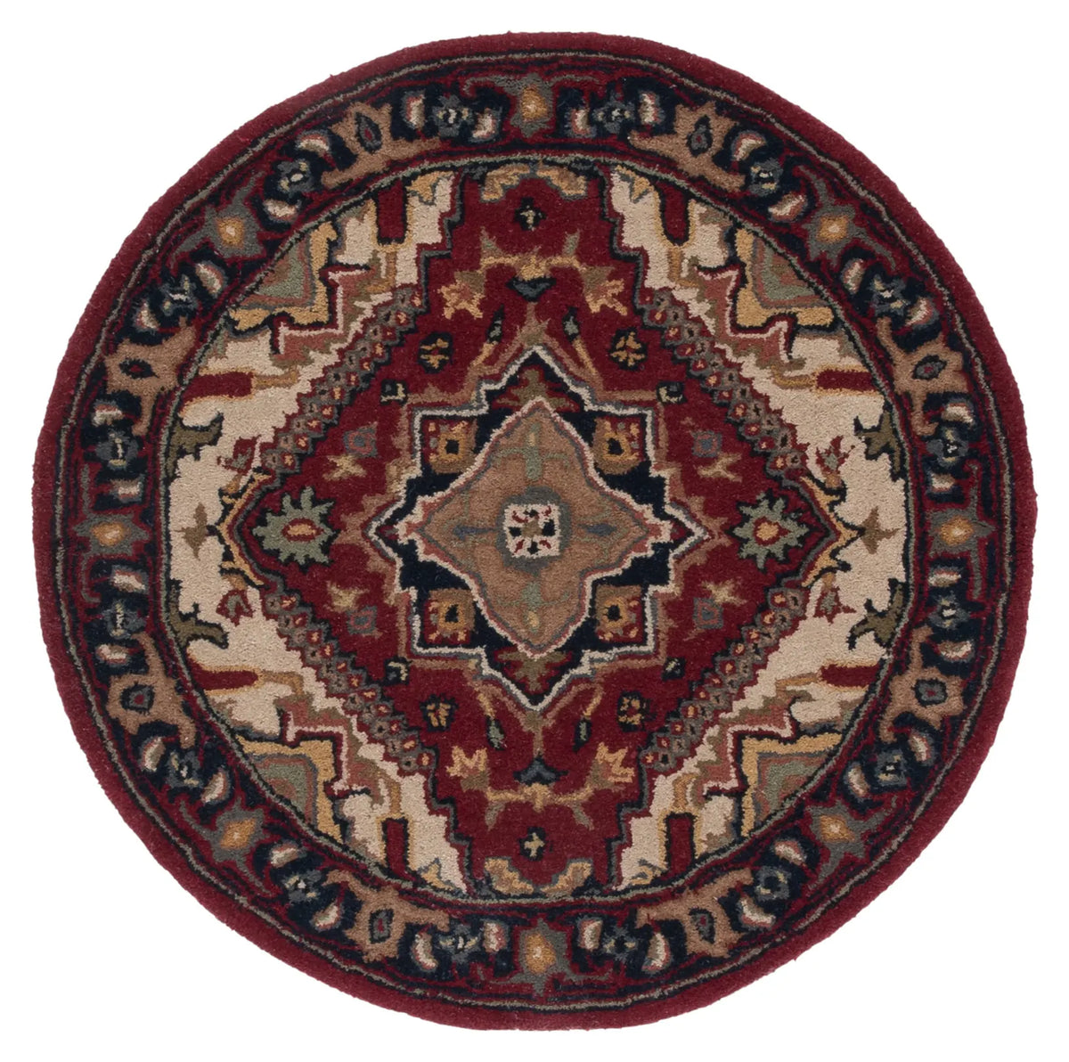 Safavieh Classic 3'-6" x 3'-6" Rug in Assorted / Red