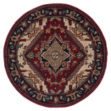Safavieh Classic 3'-6" x 3'-6" Rug in Assorted / Red