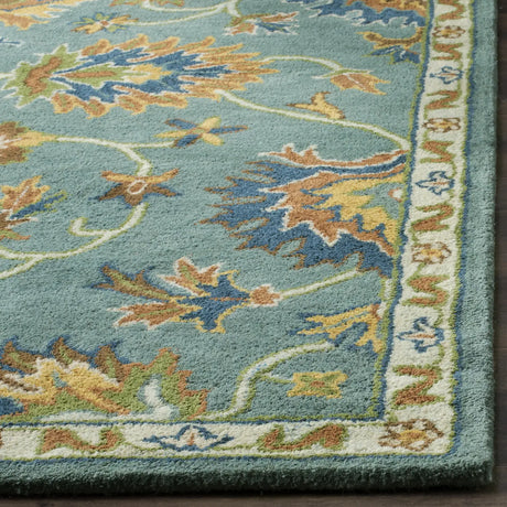 Safavieh Heritage 4'-0" x 6'-0" Rug in Light Blue