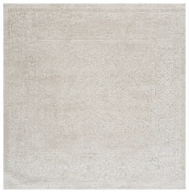 Safavieh Reflection 6'-7" x 6'-7" Rug in Ivory / Beige