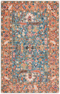 Safavieh Blossom 4'-0" x 6'-0" Rug in Blue / Rust
