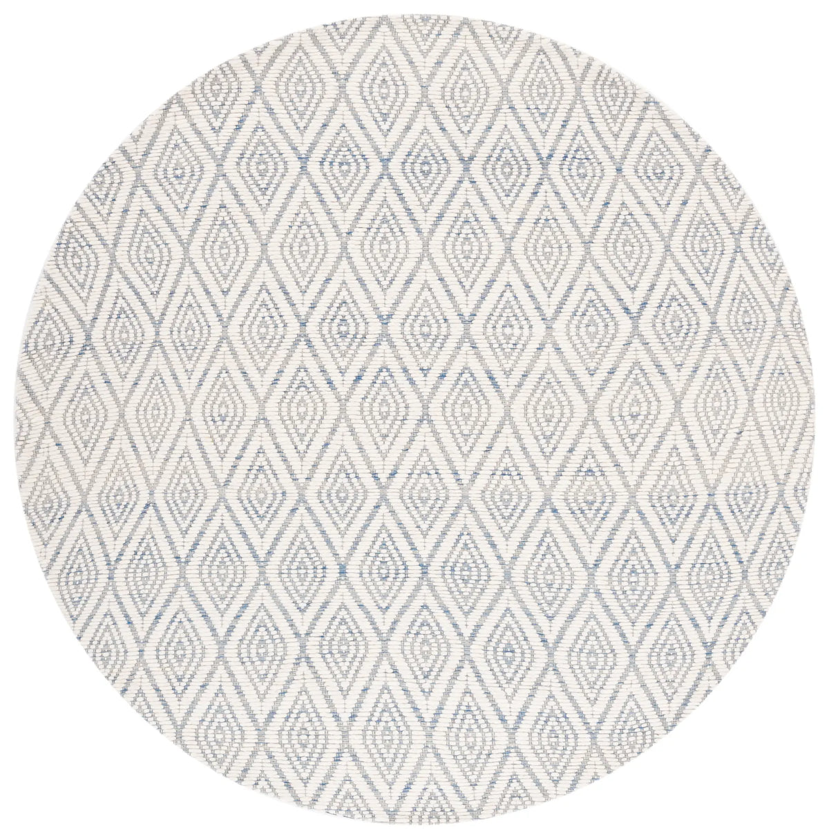 Safavieh Marbella 6'-0" x 6'-0" Rug in Blue / Ivory