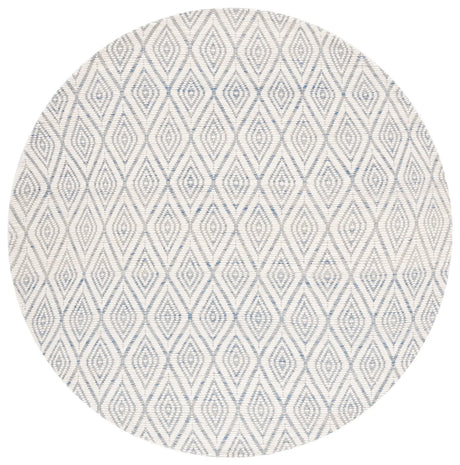 Safavieh Marbella 6'-0" x 6'-0" Rug in Blue / Ivory