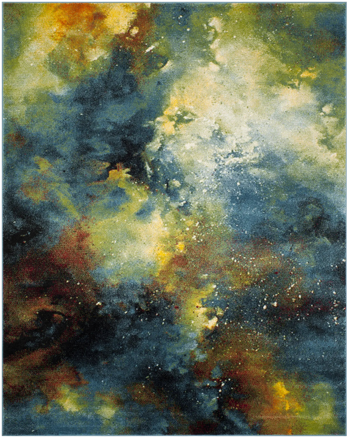 Safavieh Galaxy 10'-6" x 14'-0" Rug in Blue / Multi