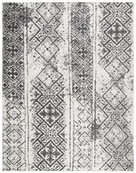 Safavieh Adirondack 10'-0" x 14'-0" Rug in Silver / Black