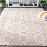 Safavieh Global 4'-0" x 6'-0" Rug in Beige / Ivory
