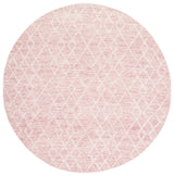 Safavieh Metro 6'-0" x 6'-0" Rug in Pink / Ivory