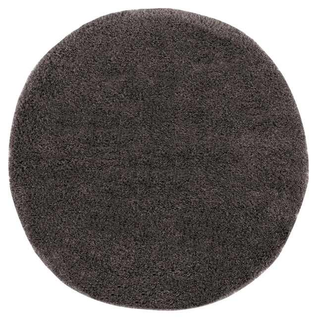 Safavieh Indie Shag 4'-0" x 4'-0" Rug in Dark Grey