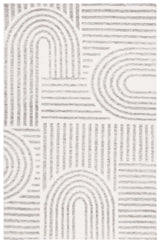 Safavieh Audrey 4'-0" x 6'-0" Rug in Ivory / Grey