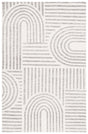 Safavieh Audrey 4'-0" x 6'-0" Rug in Ivory / Grey
