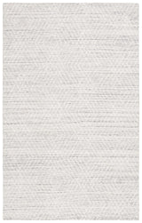 Safavieh Abstract 4'-0" x 6'-0" Rug in Silver / Ivory