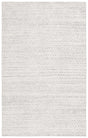 Safavieh Abstract 4'-0" x 6'-0" Rug in Silver / Ivory