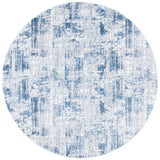 Safavieh Amelia 700 6'-7" x 6'-7" Rug in Navy / Light Grey