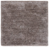 Safavieh Sg-Sbs-South Beach Shag 6'-0" x 6'-0" Rug in Silver