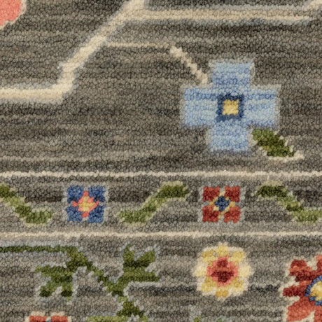 Oriental Weavers Lucca 5506K Grey/ Multi Rug - room scene 2