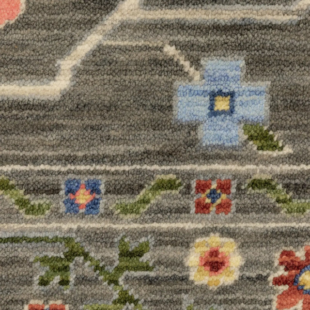 Oriental Weavers Lucca 5506K Grey/ Multi Rug - room scene 2