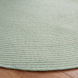 Safavieh Braided 5'-0" x 5'-0" Rug in Teal