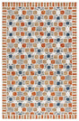 Safavieh Aspen 4'-0" x 6'-0" Rug in Ivory / Grey