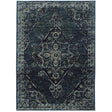 Oriental Weavers Sphinx Andorra 7135F Blue/Blue Rugs - main flat