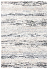 Safavieh Fontana Shag  800 4'-0" x 6'-0" Rug in Ivory / Grey