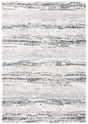 Safavieh Fontana Shag  800 4'-0" x 6'-0" Rug in Ivory / Grey