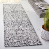 Safavieh Precious 2'-3" x 8'-0" Rug in Black / Ivory