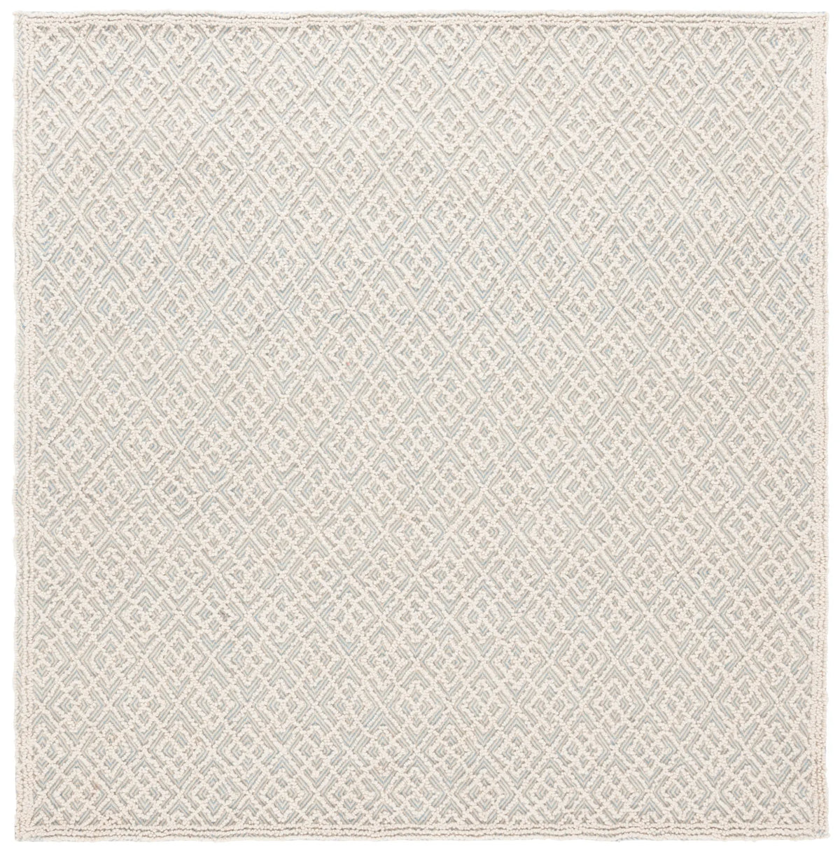 Safavieh Trace 6'-0" x 6'-0" Rug in Ivory / Blue