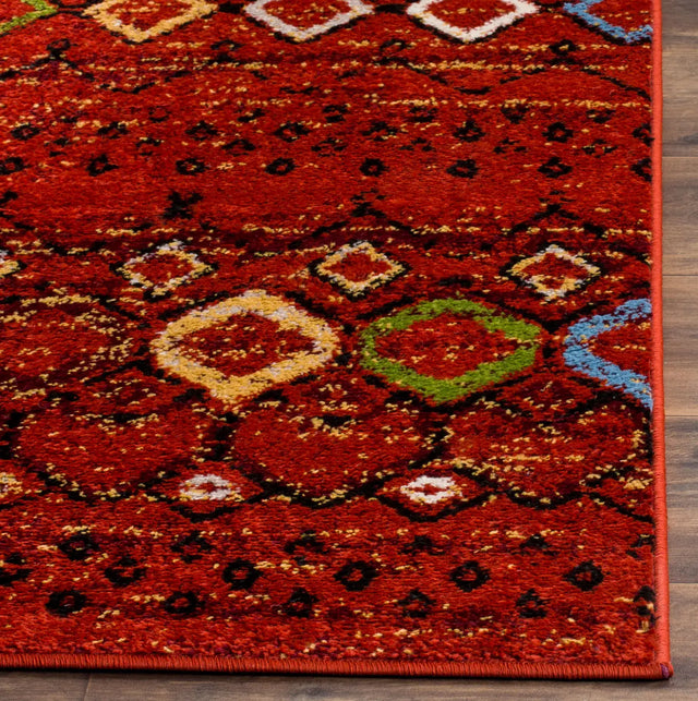 Safavieh Amsterdam 5'-1" x 7'-6" Rug in Terracotta / Multi