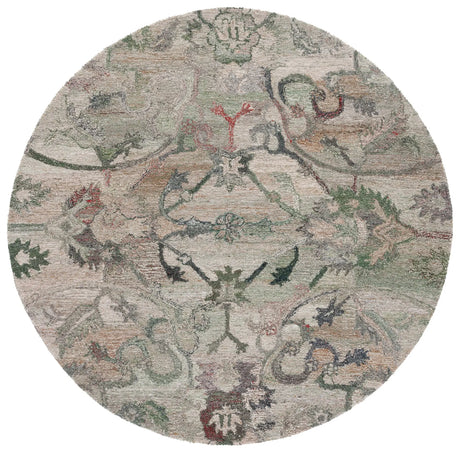 Safavieh Anatolia 6'-0" x 6'-0" Rug in Sage / Beige
