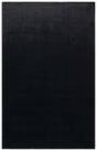Safavieh Faux Rabbit Fur 4'-0" x 6'-0" Rug in Black