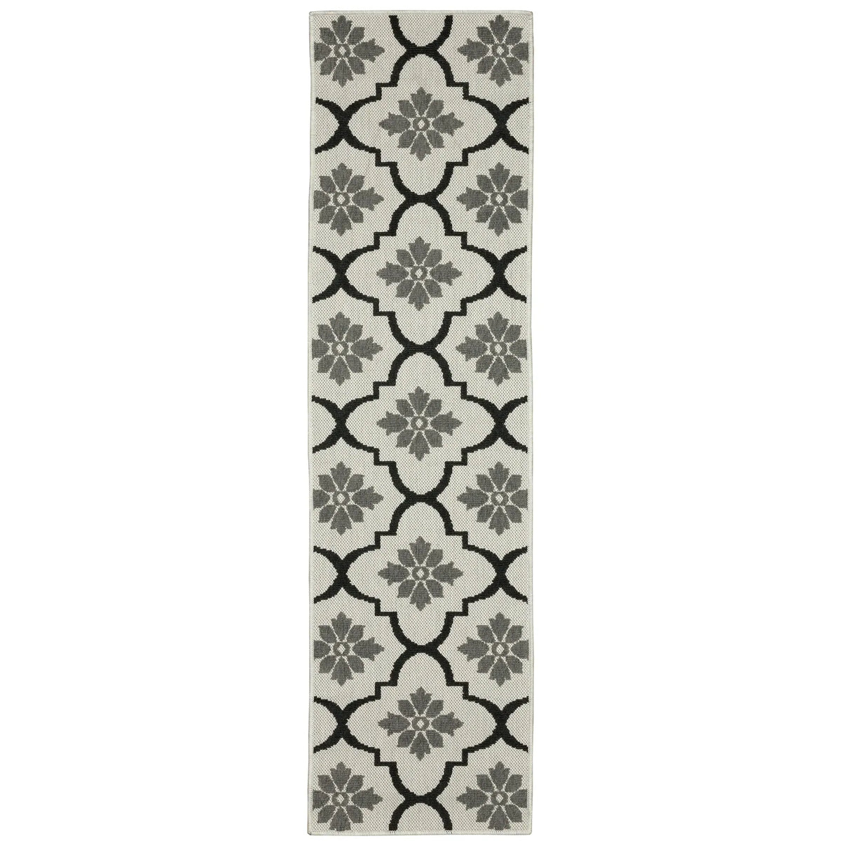 Oriental Weavers Torrey 5562E Beige/ Black Rug - runner