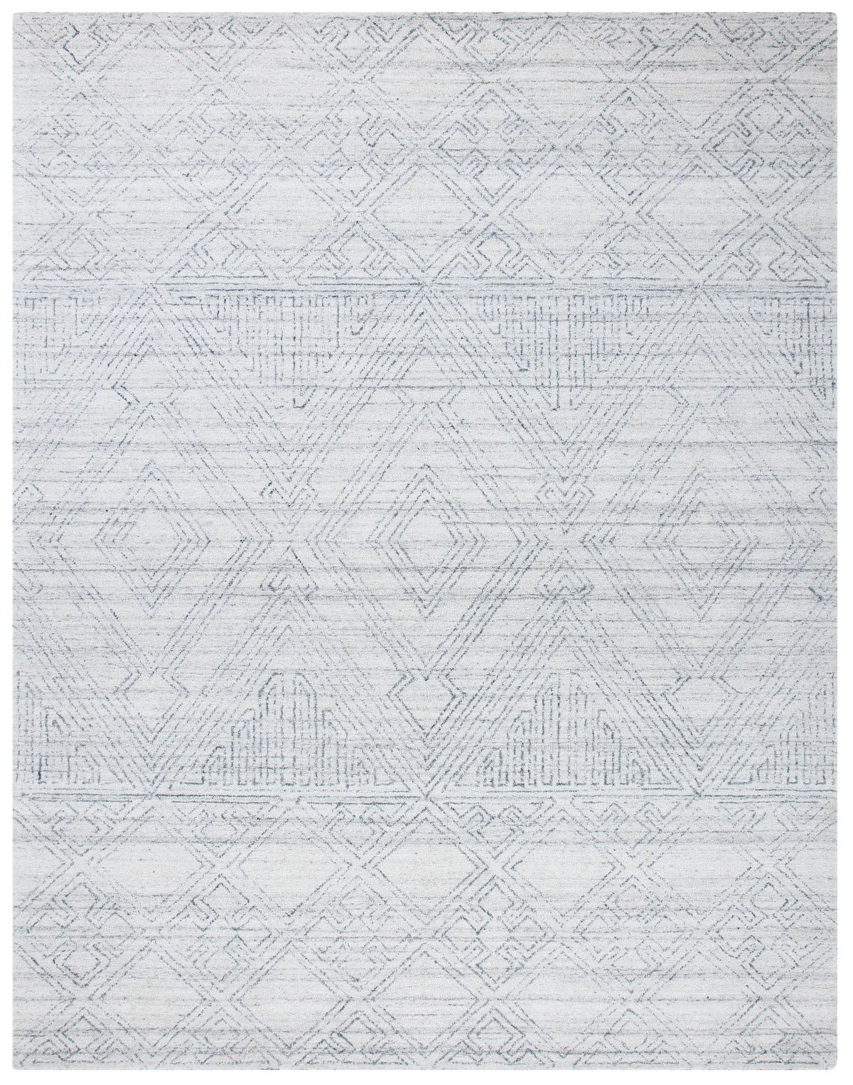 Safavieh Abstract 10'-0" x 14'-0" Rug in Ivory / Grey