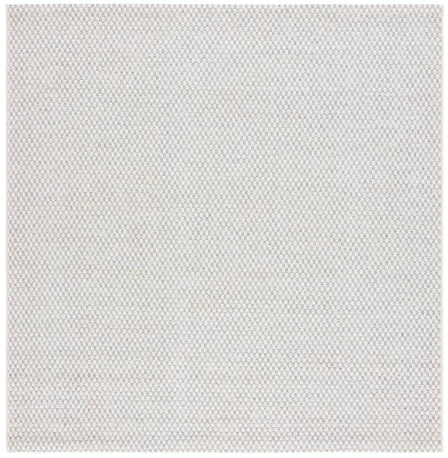 Safavieh Sisal All-Weather 6'-7" x 6'-7" Rug in Light Grey / Ivory