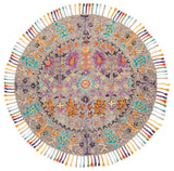 Safavieh Blossom 6'-0" x 6'-0" Rug in Grey / Multi